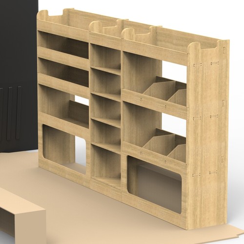 Fiat ducato racking shelving - racking,