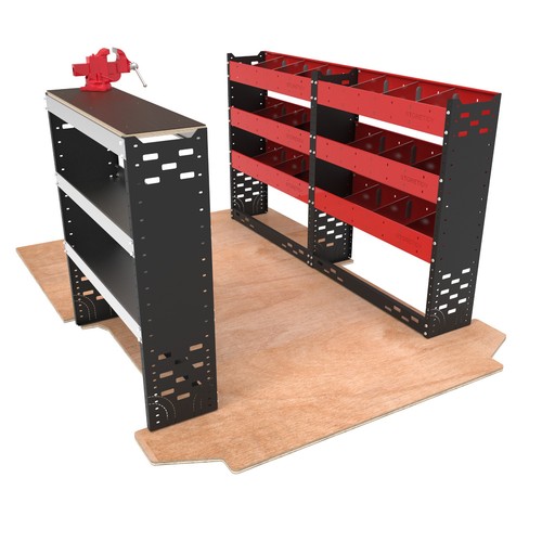 Van racking professional steel - racking,